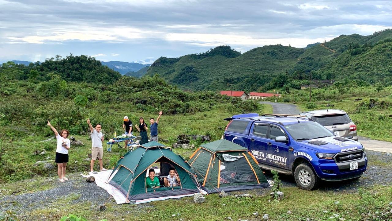 Nobita Homestay Bac Ha Eksteriør bilde