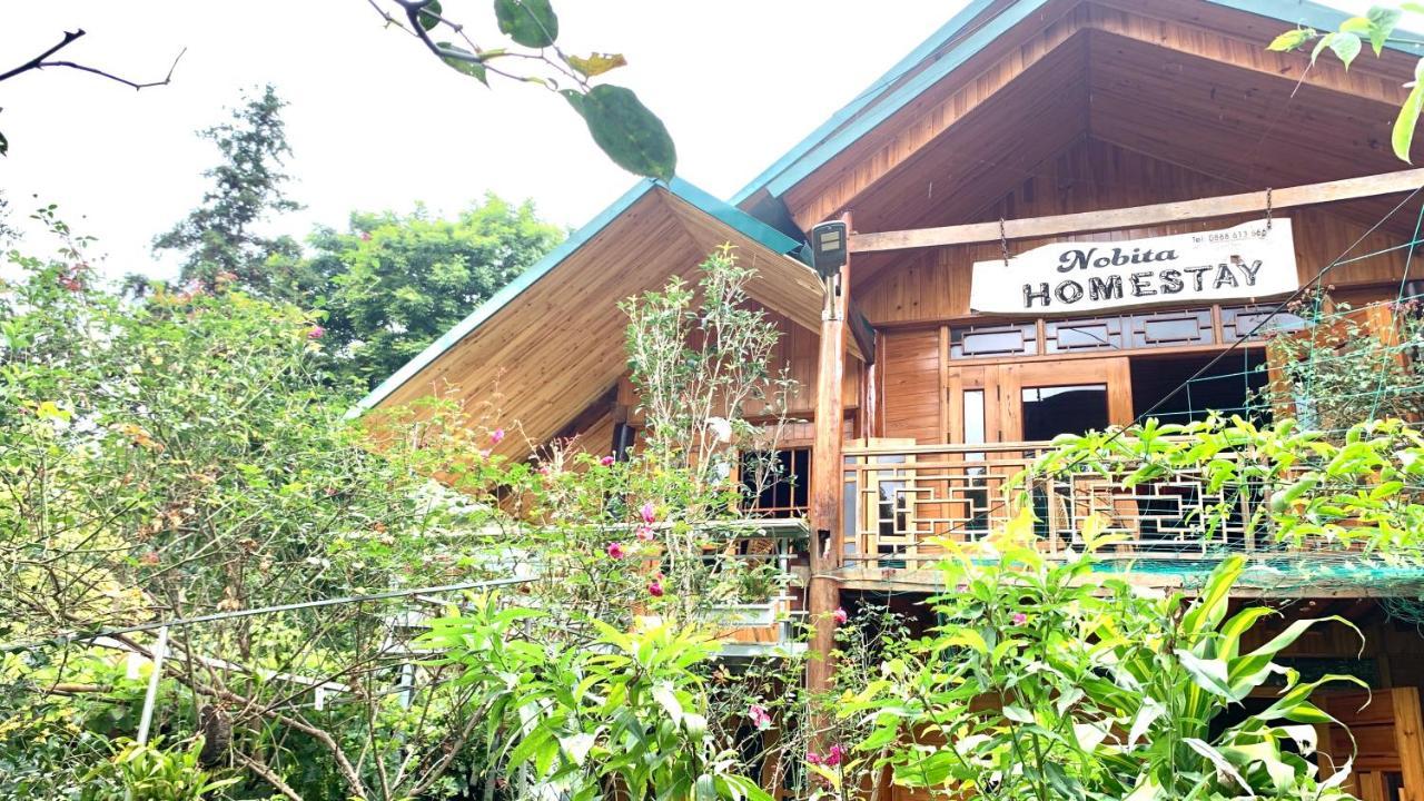 Nobita Homestay Bac Ha Eksteriør bilde