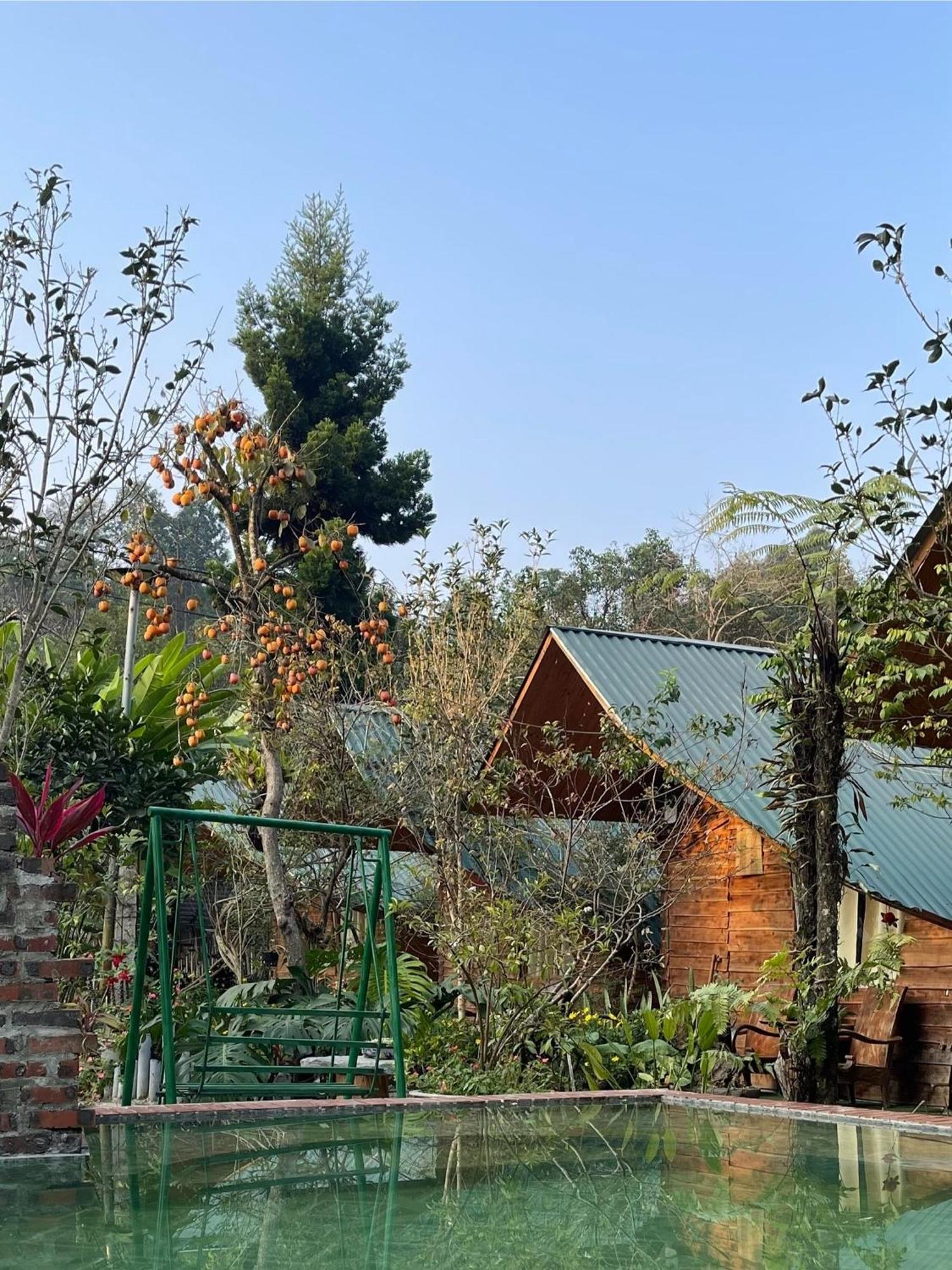 Nobita Homestay Bac Ha Eksteriør bilde