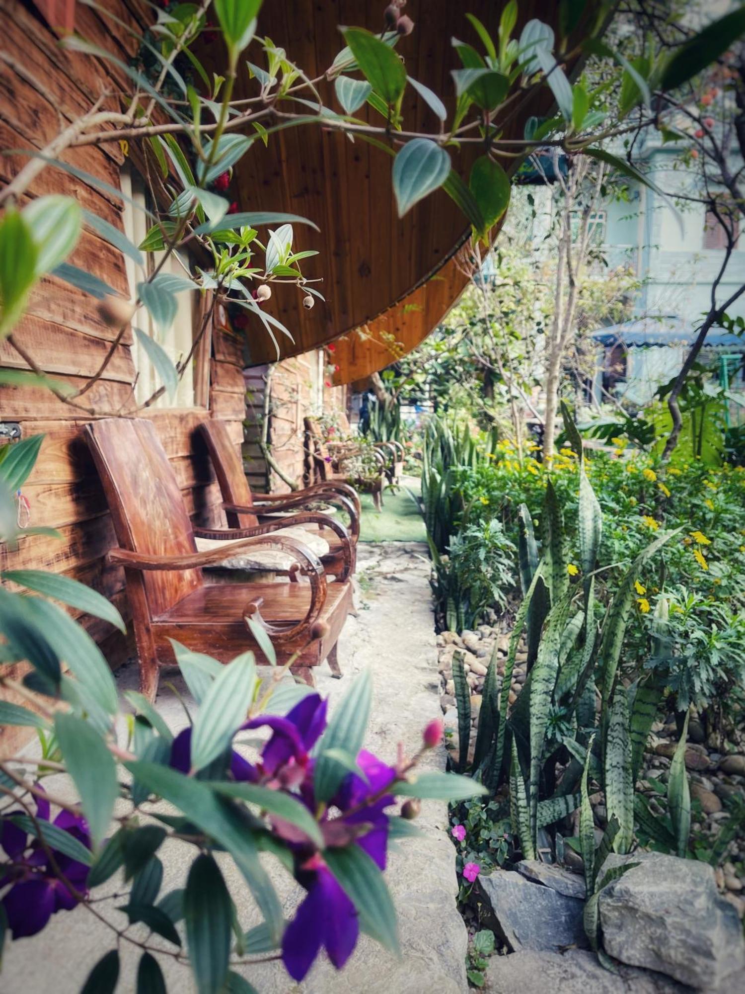 Nobita Homestay Bac Ha Eksteriør bilde