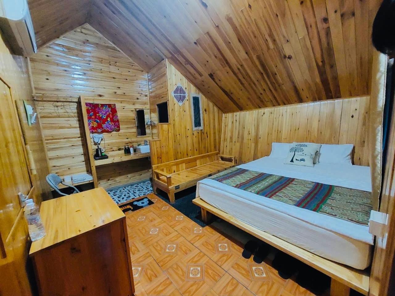 Nobita Homestay Bac Ha Eksteriør bilde