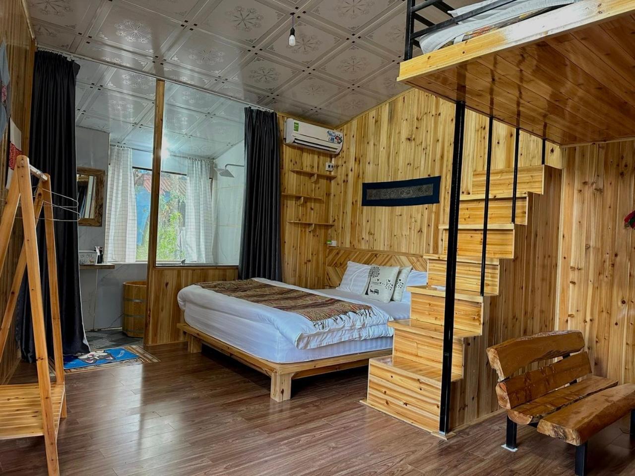 Nobita Homestay Bac Ha Eksteriør bilde