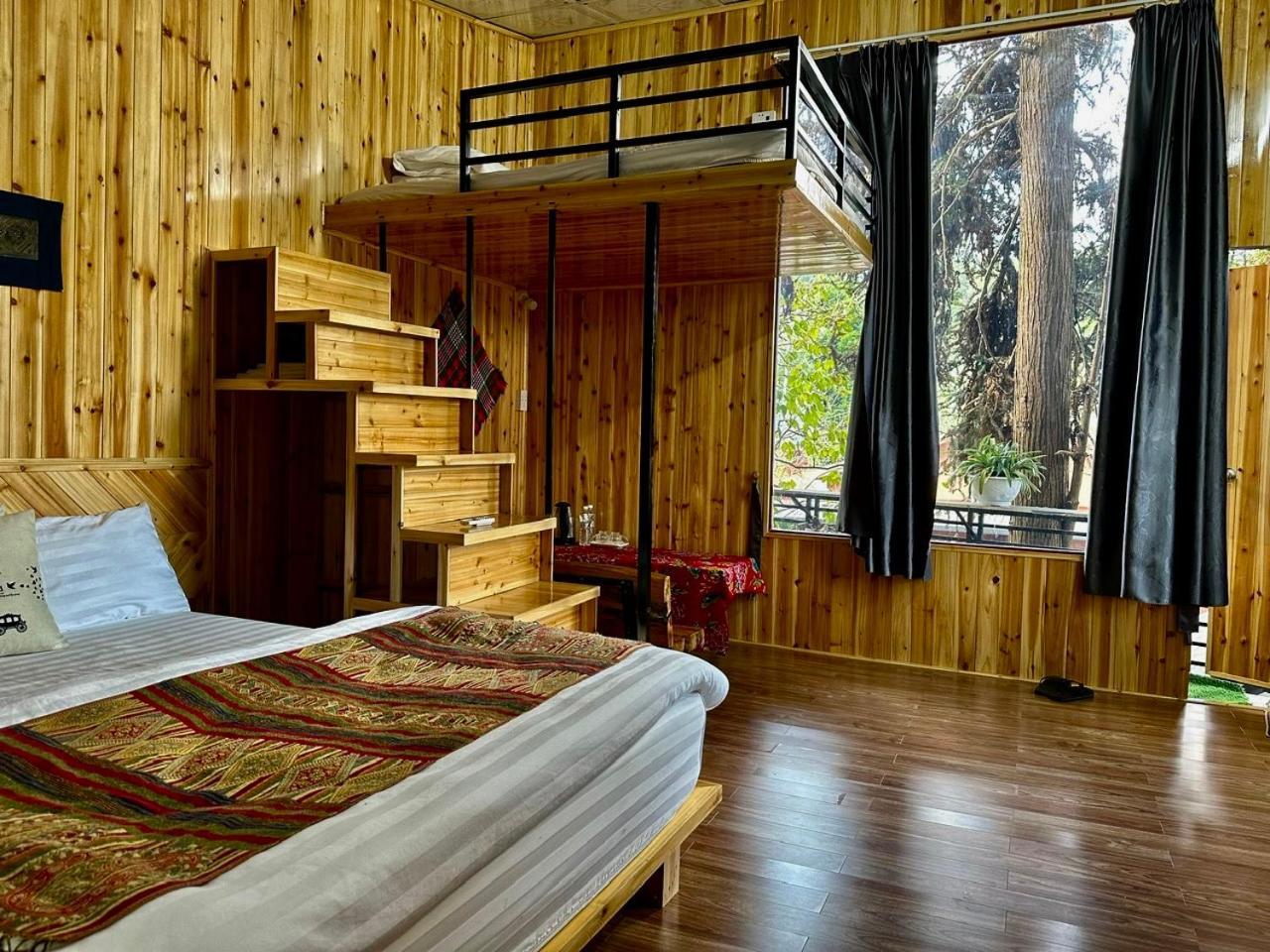 Nobita Homestay Bac Ha Eksteriør bilde