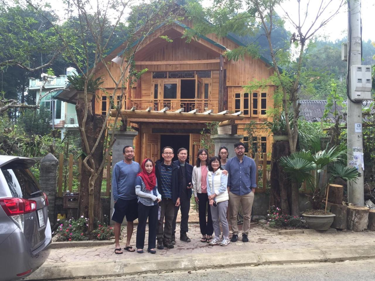 Nobita Homestay Bac Ha Eksteriør bilde